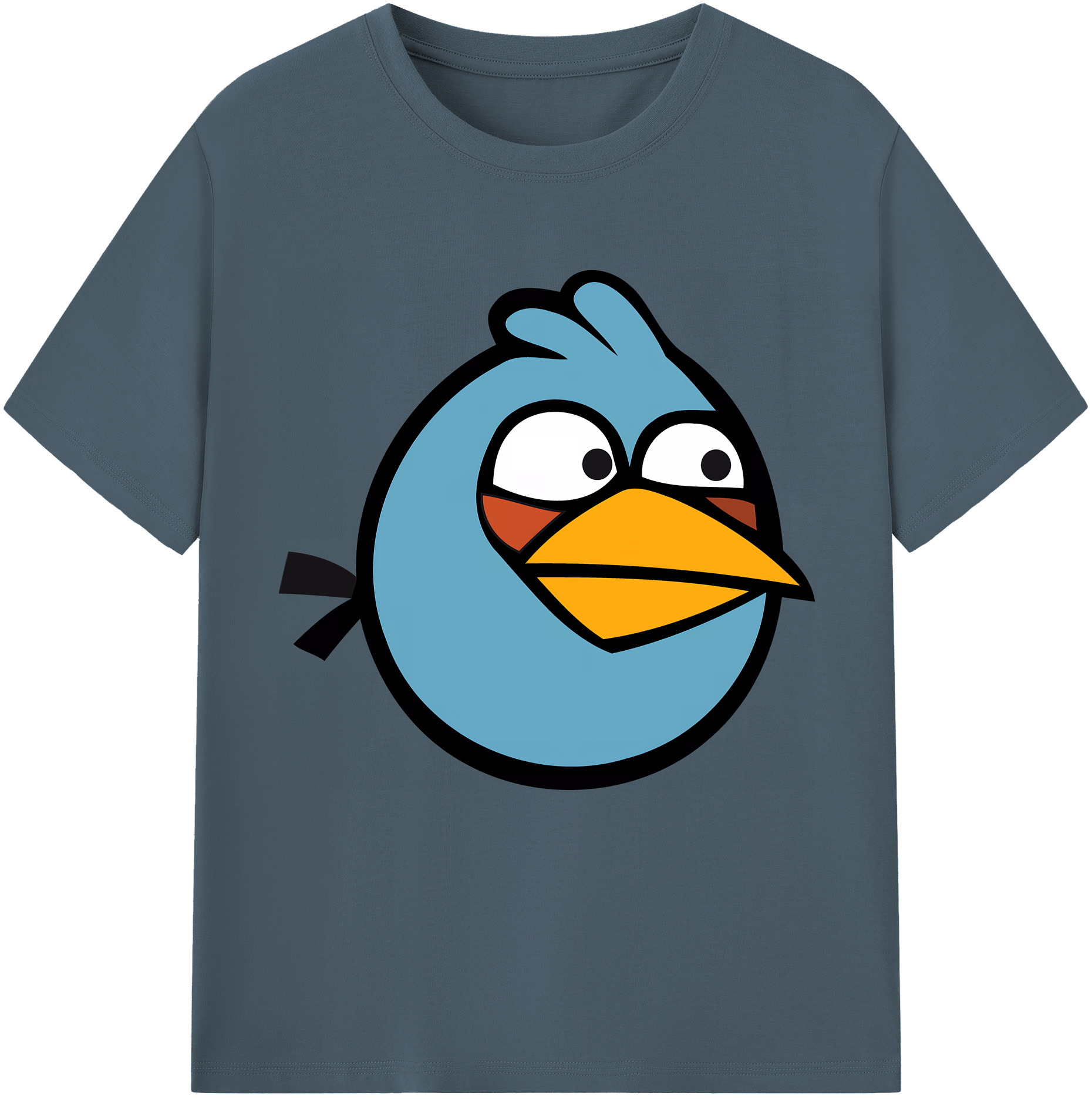 （画像用） Angry Birds アングリーバード 綿100％半袖Tシャツ（フロントプリント）